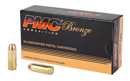 Ammunition PMC Ammunition Bronze 10mm PMC BRNZ 10MM 200GR FMJ 50/1000